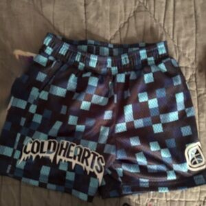 Overtime Cold Heart Monogram shorts